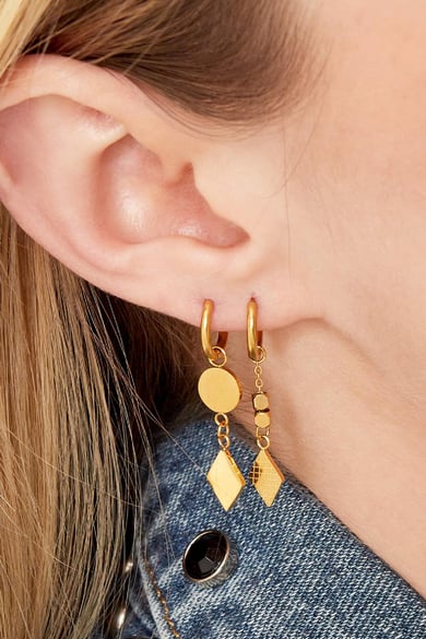 Boucles d'oreilles Be Cool Acier inoxydable h5 Image3